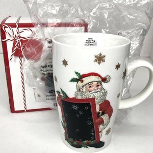 LENOX Santa Heat Changing Mug Wrap Design 14 oz Christmas Magic Cup New Open Box